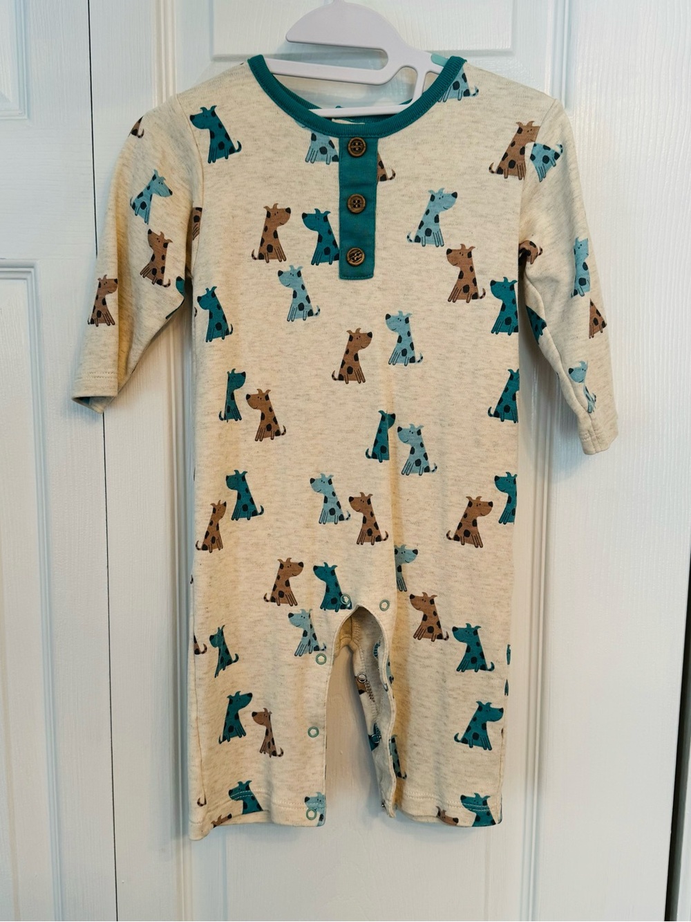EUC Kissy Love Puppy Walk Playsuit, 9 months